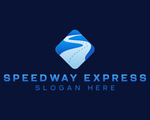 Expressway - Highway Traffic Sign logo design