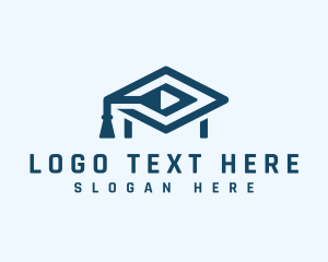 Tutorial - Mortarboard Online Learning logo design