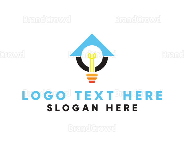 Light Bulb Lamp Logo