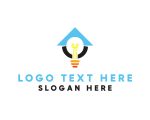 Light Bulb Lamp Logo