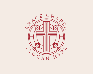 Chapel - Ministry Chapel Cross logo design