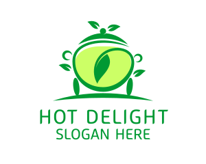 Green Tea Cart logo design