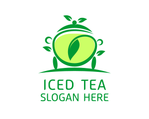 Green Tea Cart logo design