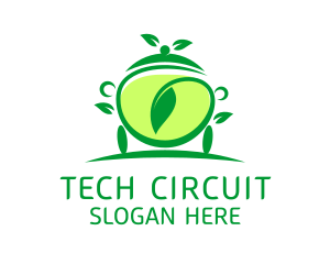 Mug - Green Tea Cart logo design