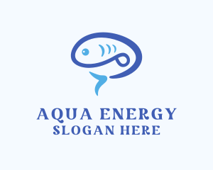 Blue Fish logo design