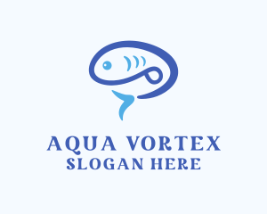 Blue Fish logo design