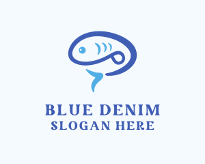 Blue Fish logo design