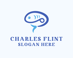 Blue Fish logo design