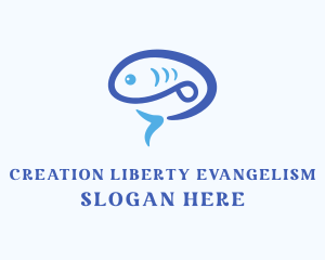 Blue Fish logo design