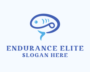 Blue Fish logo design