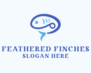 Blue Fish logo design