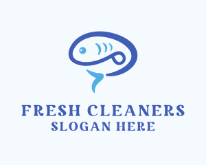 Blue Fish logo design