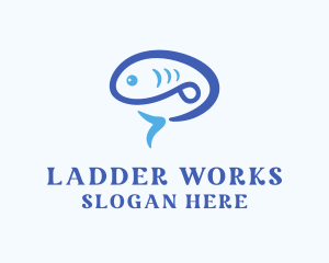 Blue Fish logo design