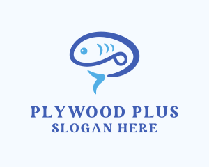 Blue Fish logo design