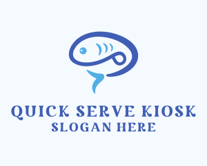 Blue Fish logo design