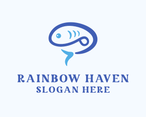 Blue Fish logo design