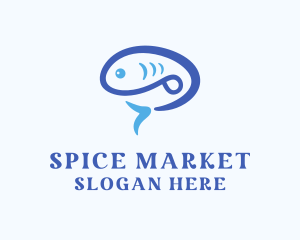 Blue Fish logo design