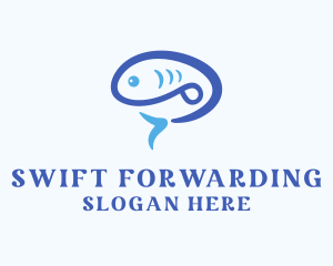 Blue Fish logo design