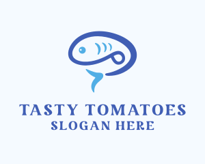 Blue Fish logo design