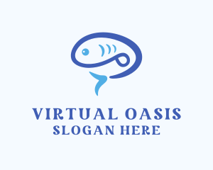 Blue Fish logo design