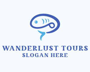 Blue Fish logo design