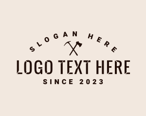 Outdoor - Mountain Hiking Adventure logo design