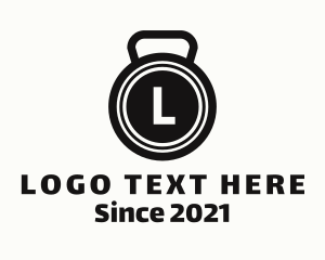 Letter - Kettlebell Gym Letter logo design