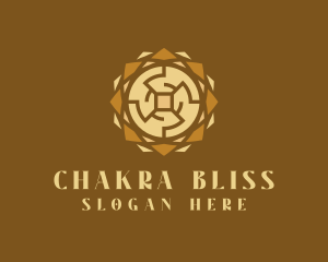 Chakra - Zen Yoga Chakra logo design