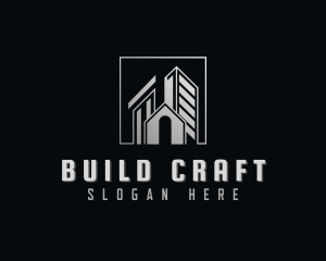 Residential House Building  logo design