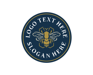 Emblem - Sting Bee Honey logo design