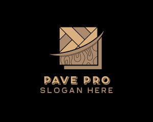 Tile Floorboard Tiling logo design