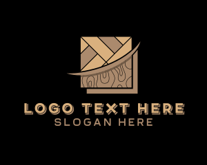 Paving - Tile Floorboard Tiling logo design