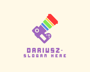 Rainbow Camera Lens Logo