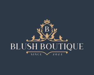 Upscale Regal Boutique logo design