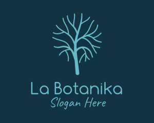 Winter Leafless Tree Logo