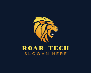 Roar - Premium Predator Lion logo design