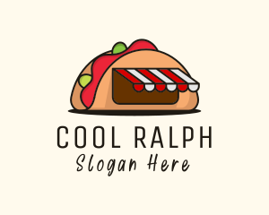 Food - Mexican Taco Food Shop logo design