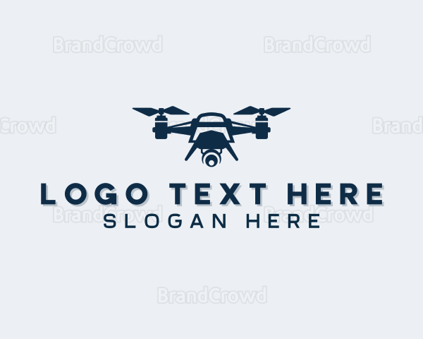 Aerial Drone Photography Logo