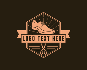 Men - Leather Oxford Shoes logo design