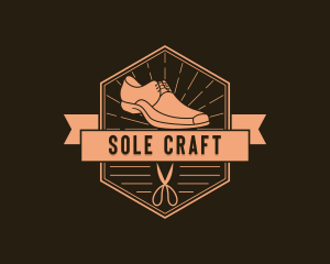 Leather Oxford Shoes logo design