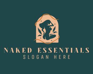 Bare - Leaf Naked Lady logo design