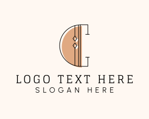 Letter C - Modern Jeweler Letter C logo design