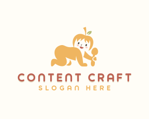 Baby Food Blog logo design