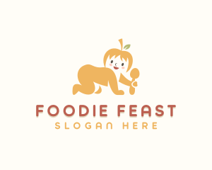 Baby Food Blog logo design