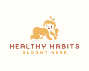 Baby Food Blog logo design