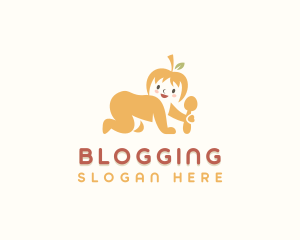 Baby Food Blog logo design