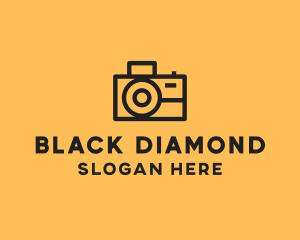 Black - Photographer Camera Photography logo design