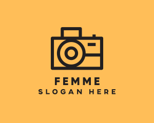 Photographer Camera Photography logo design