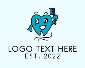 Toothbrush - Pediatric Dental Toothbrush logo design