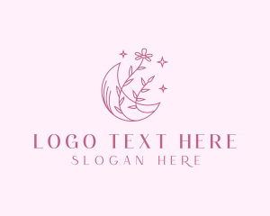 Tattoo - Holistic Moon Flower logo design